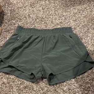 Amazon Women's Forest Green Athletic Shorts